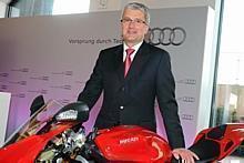 Audi-Chef Rupert Stadler übernimmt den Ducati-Vorstandsvorsitz. Foto: UnitedPictures/Auto-Reporter.NET